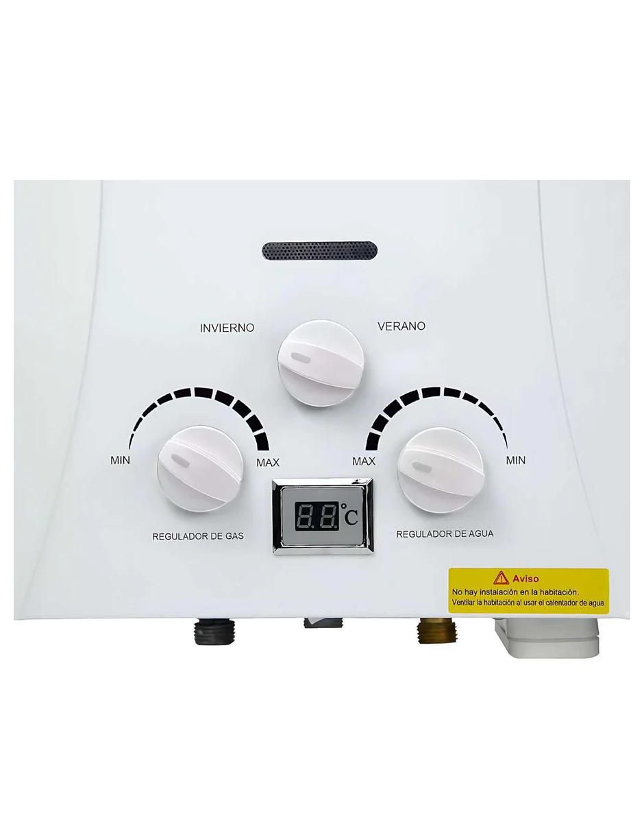 Calentador de paso FO21026L 6 L Gas LP 3