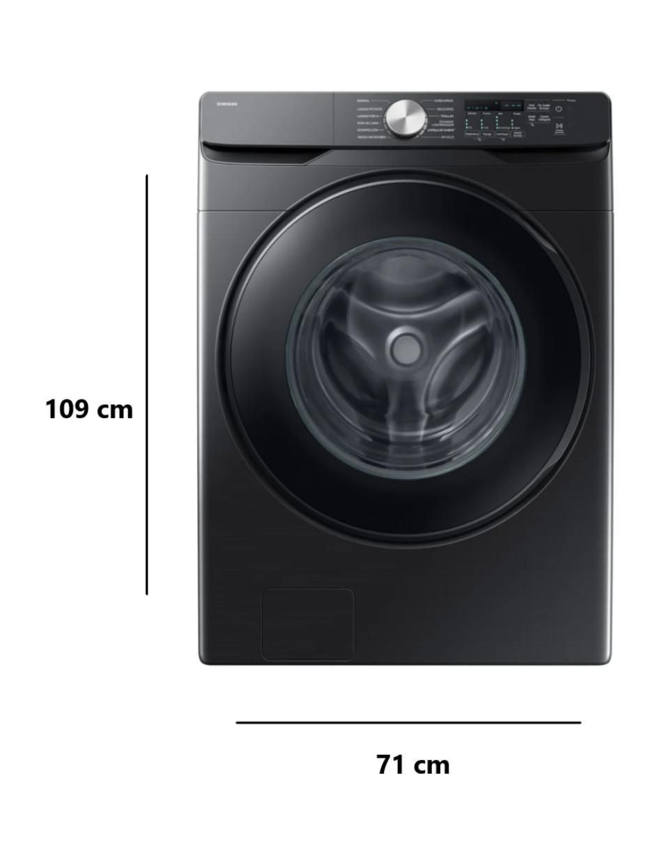 Lavadora 26 kg automática carga frontal WF26DG8250AV 9
