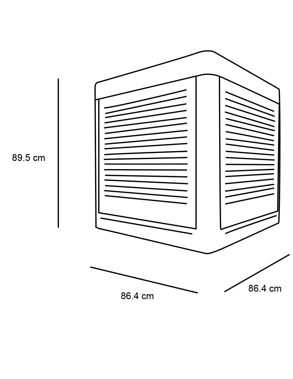 Enfriador evaporativo frío F4800I 110 V 5