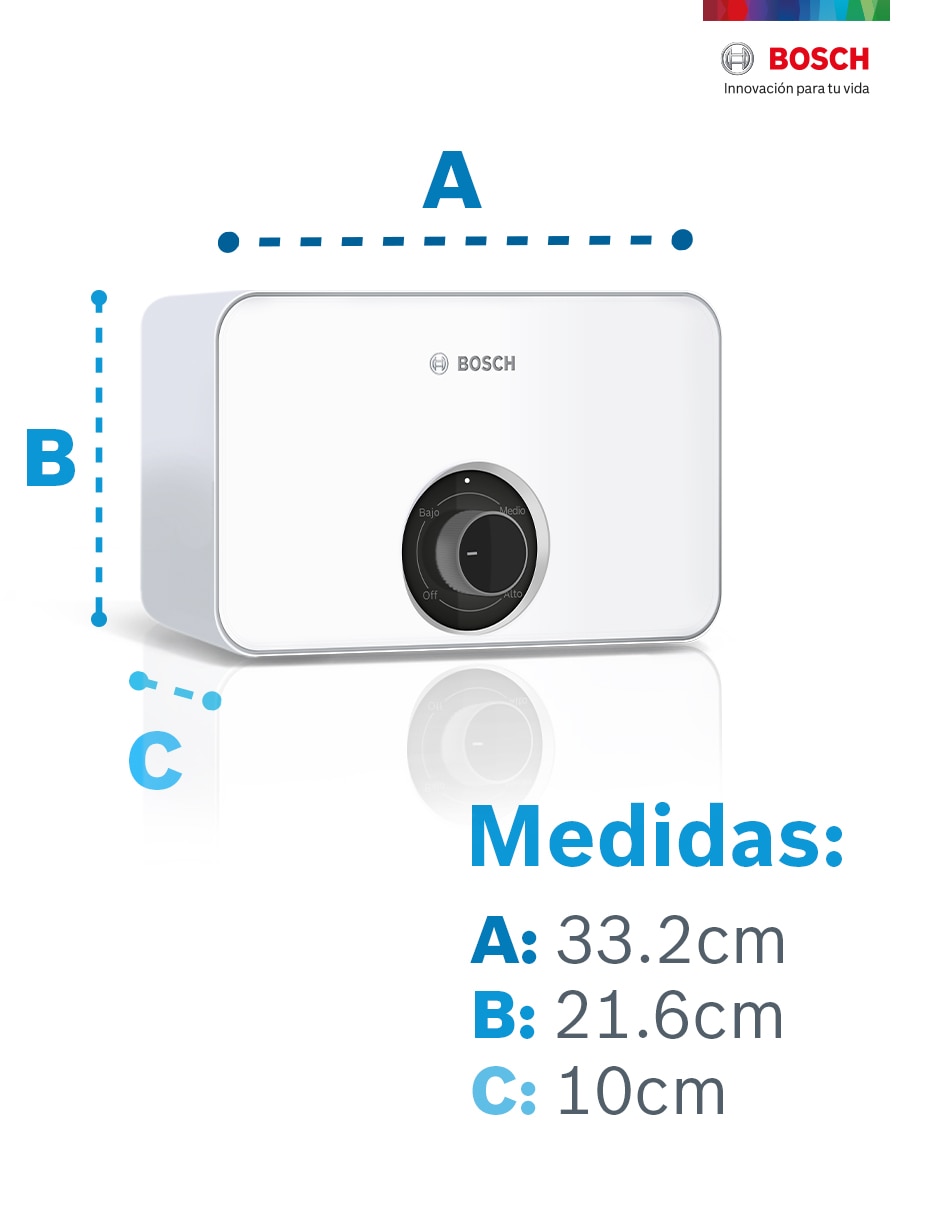 Calentador de paso autoheat 6 l eléctrico 4