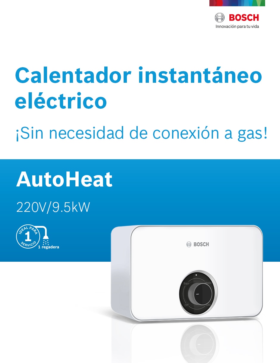 Calentador de paso autoheat 5 l eléctrico 3