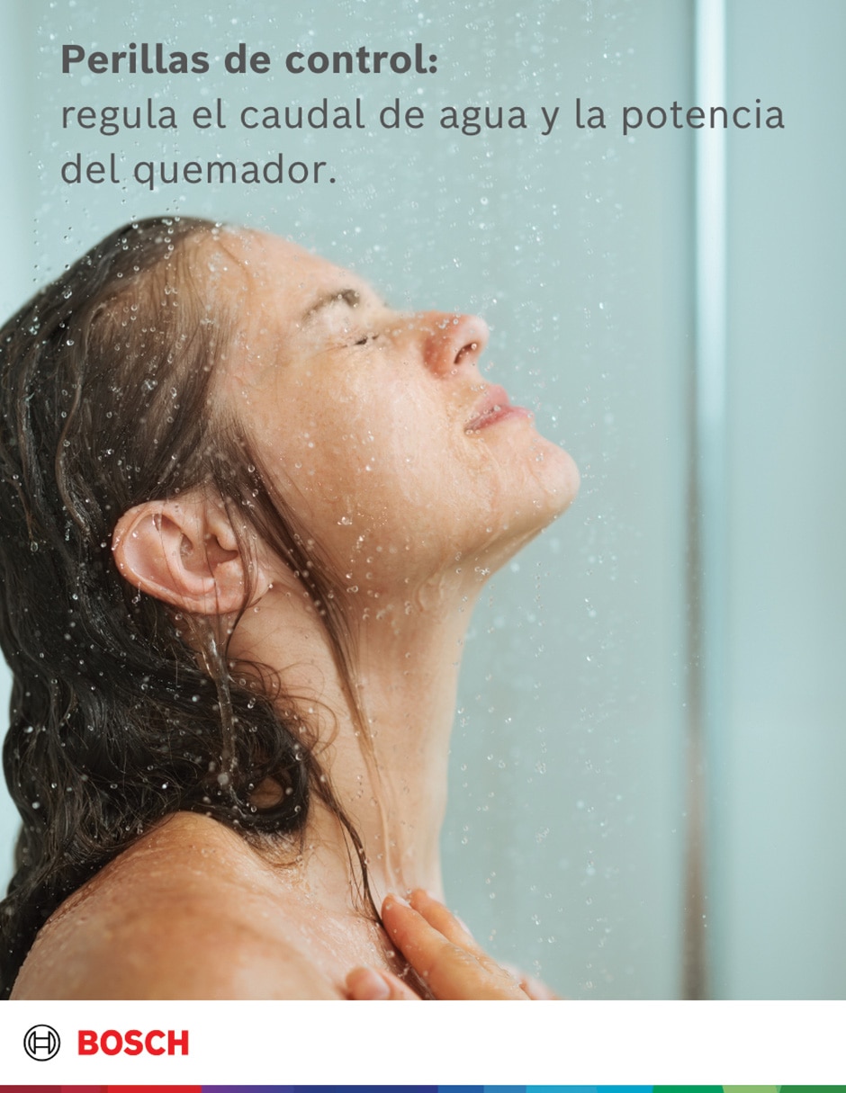 Calentador de paso Easy gas natural 2