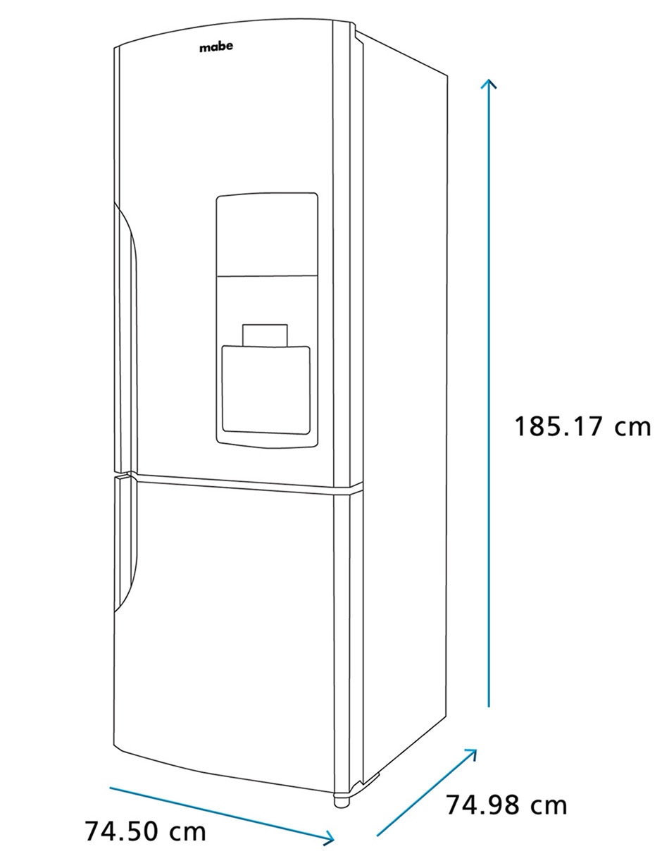 Refrigerador bottom mount no frost RMB520IBMRX1 2