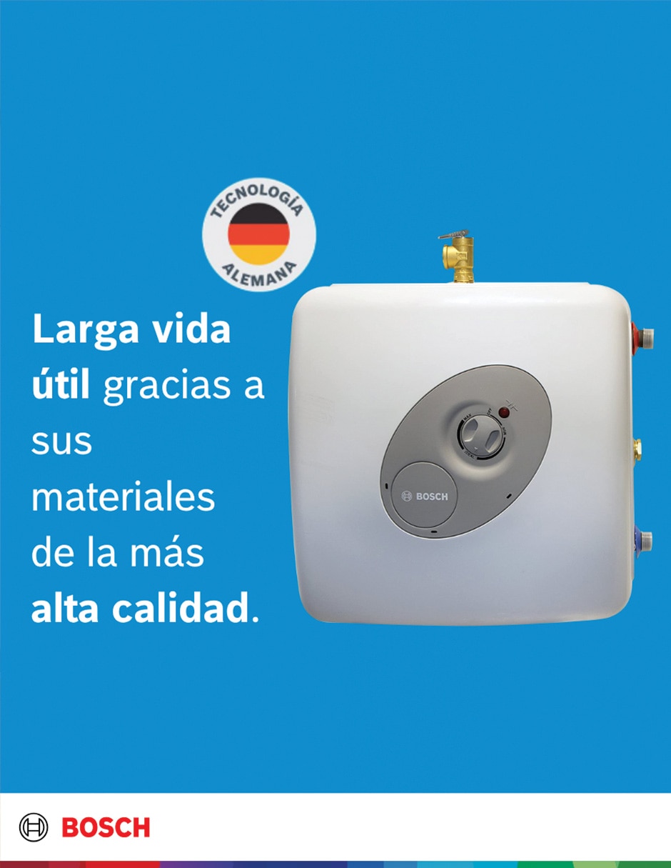Calentador de depósito Minitanque 10 L eléctrico 4