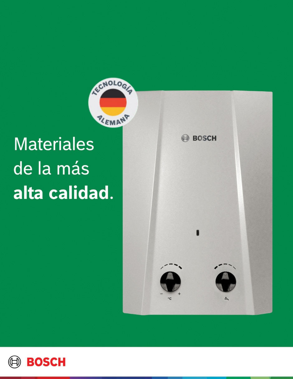 Calentador de paso Easy gas natural 3
